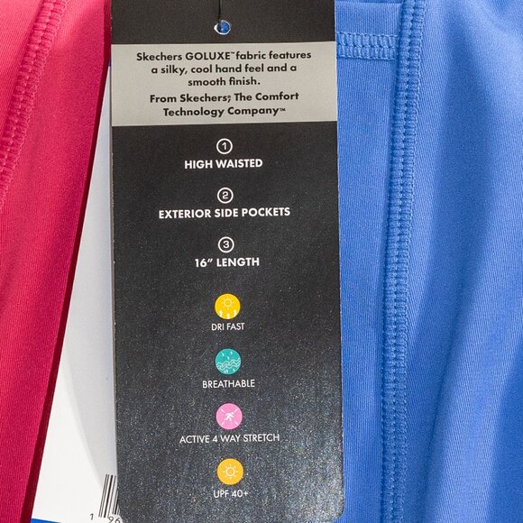 Skechers Ladies' Active GoLUXE Skort with‎ Pockets - Picture 2 of 8